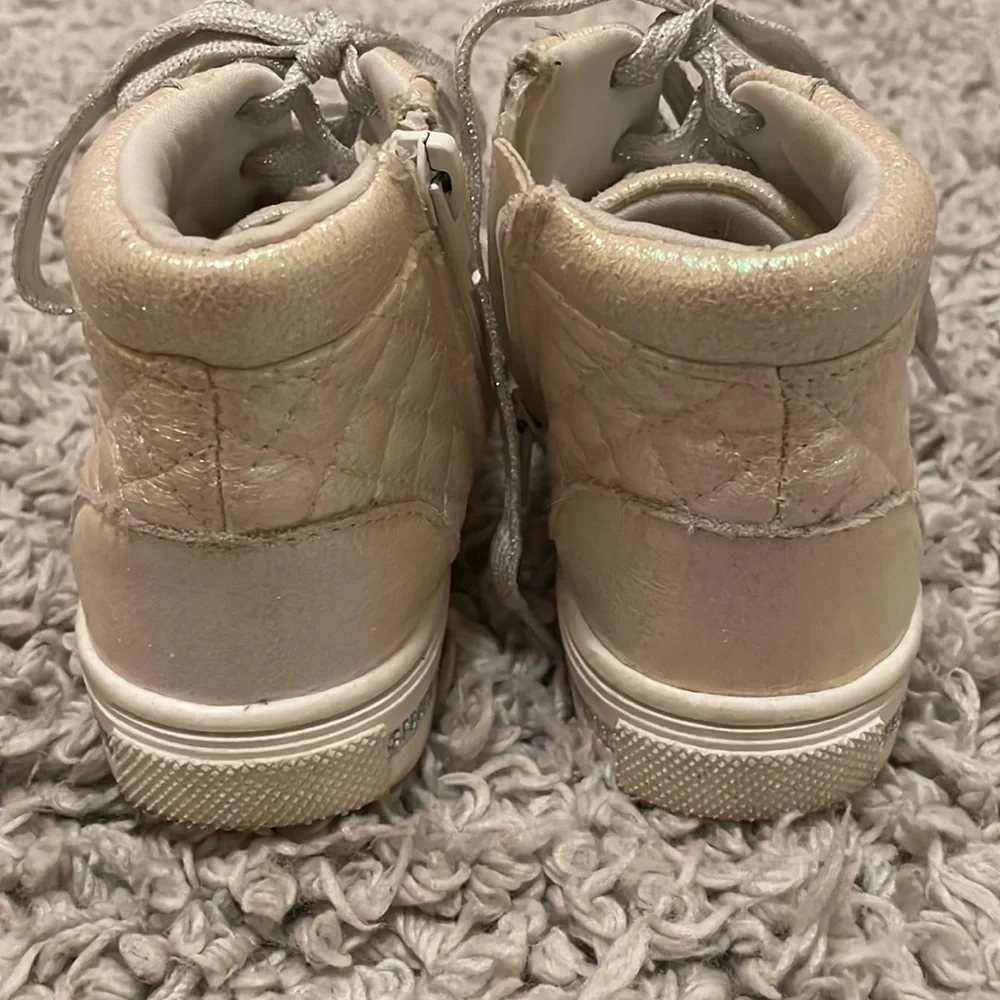 Justice High Top Sneakers, Size 12